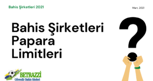 Bahis Şirketleri Papara Limitleri